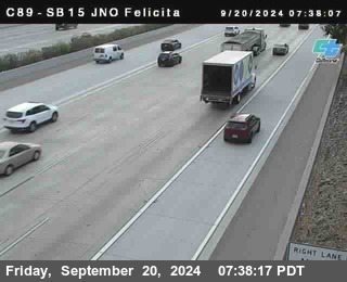 SB 15 at Felicita Road