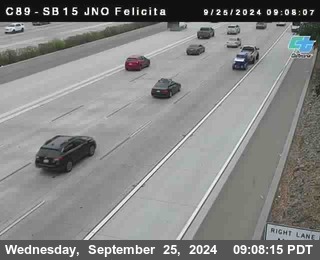 SB 15 at Felicita Road