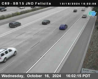 SB 15 at Felicita Road