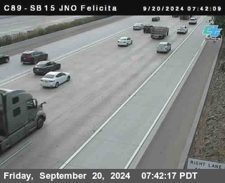 SB 15 at Felicita Road