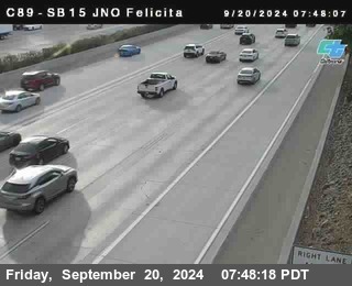 SB 15 at Felicita Road