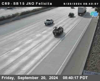 SB 15 at Felicita Road