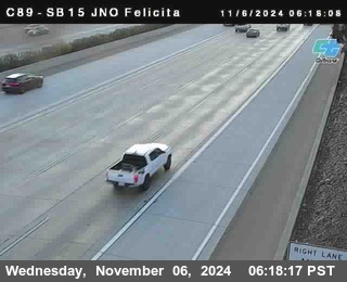 SB 15 at Felicita Road