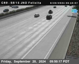 SB 15 at Felicita Road