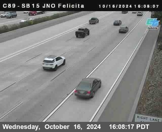 SB 15 at Felicita Road