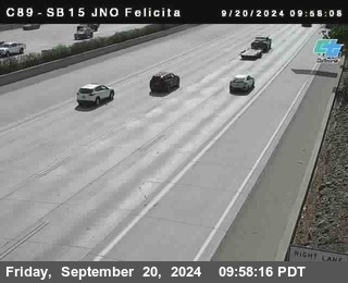 SB 15 at Felicita Road