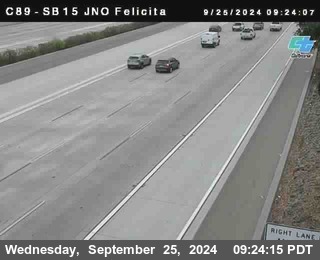 SB 15 at Felicita Road