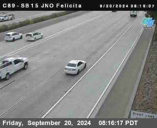 SB 15 at Felicita Road