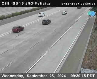 SB 15 at Felicita Road