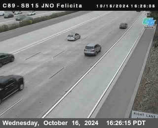 SB 15 at Felicita Road