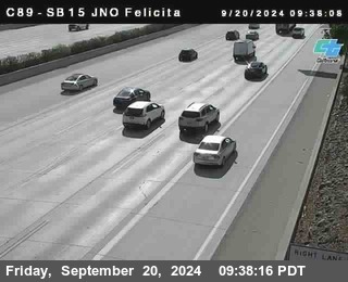 SB 15 at Felicita Road