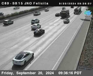 SB 15 at Felicita Road