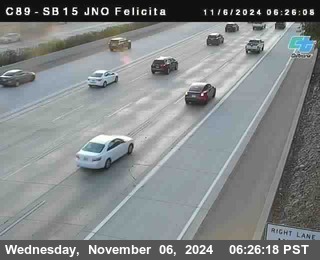 SB 15 at Felicita Road