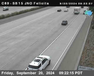 SB 15 at Felicita Road