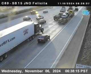 SB 15 at Felicita Road