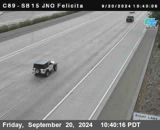 SB 15 at Felicita Road