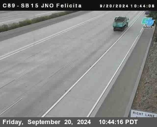 SB 15 at Felicita Road