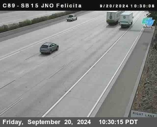 SB 15 at Felicita Road