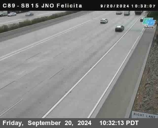 SB 15 at Felicita Road