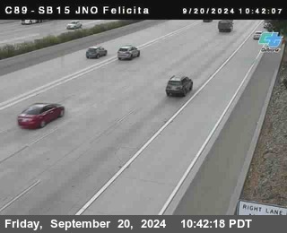 SB 15 at Felicita Road