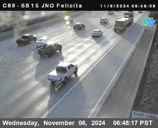 SB 15 at Felicita Road