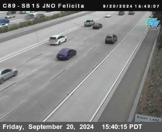 SB 15 at Felicita Road