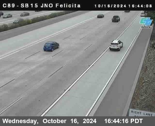 SB 15 at Felicita Road