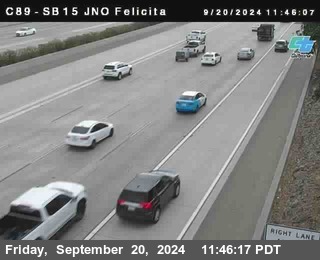 SB 15 at Felicita Road