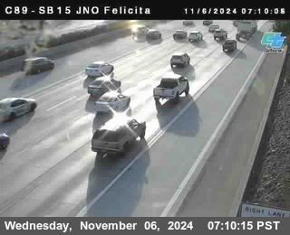 SB 15 at Felicita Road