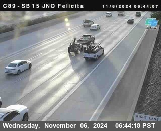 SB 15 at Felicita Road