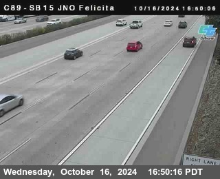 SB 15 at Felicita Road