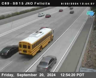 SB 15 at Felicita Road