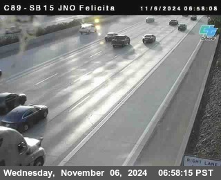 SB 15 at Felicita Road