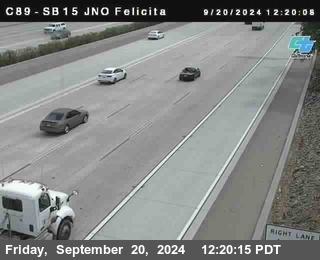 SB 15 at Felicita Road