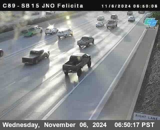 SB 15 at Felicita Road