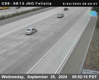 SB 15 at Felicita Road