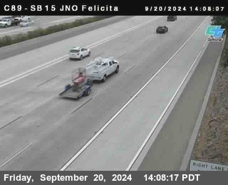 SB 15 at Felicita Road