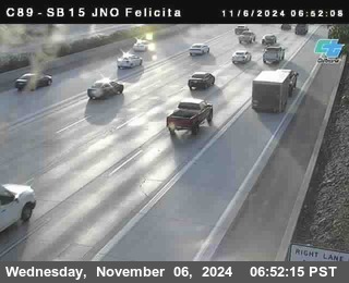 SB 15 at Felicita Road