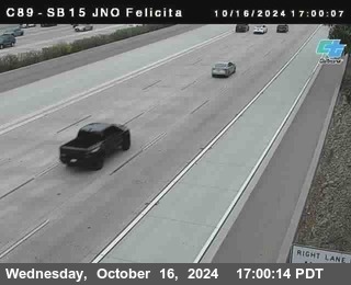 SB 15 at Felicita Road