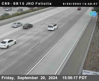 SB 15 at Felicita Road