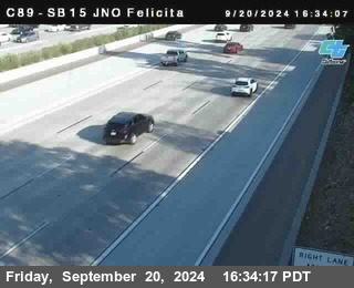 SB 15 at Felicita Road