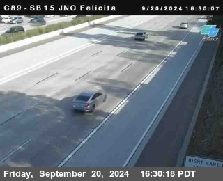 SB 15 at Felicita Road