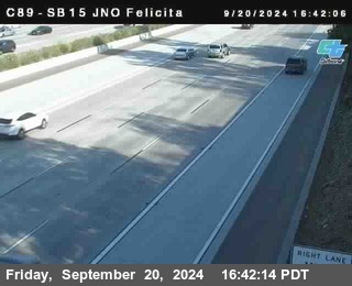 SB 15 at Felicita Road