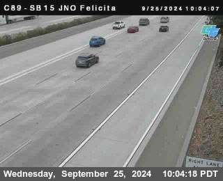 SB 15 at Felicita Road