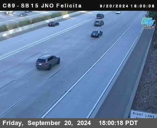 SB 15 at Felicita Road