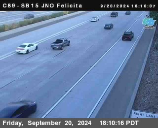 SB 15 at Felicita Road