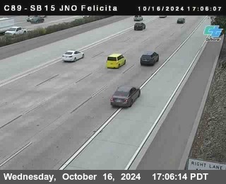 SB 15 at Felicita Road