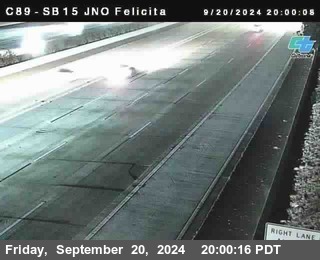 SB 15 at Felicita Road