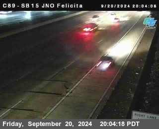 SB 15 at Felicita Road