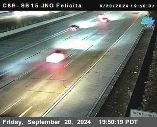 SB 15 at Felicita Road